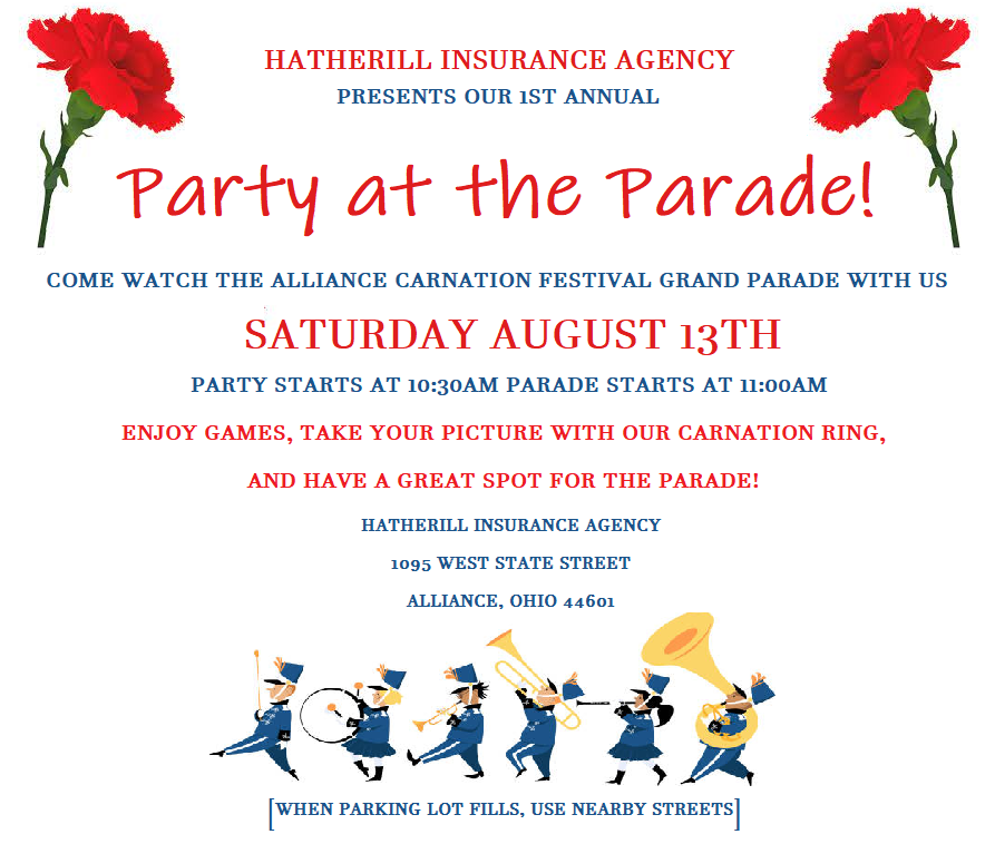 COME PARTY AT THE PARADE WITH US!
